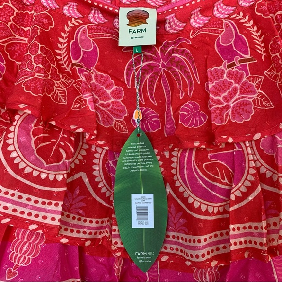 FARM RIO Summer Sunrise Mini Skirt (NWT) - Picture 10 of 11
